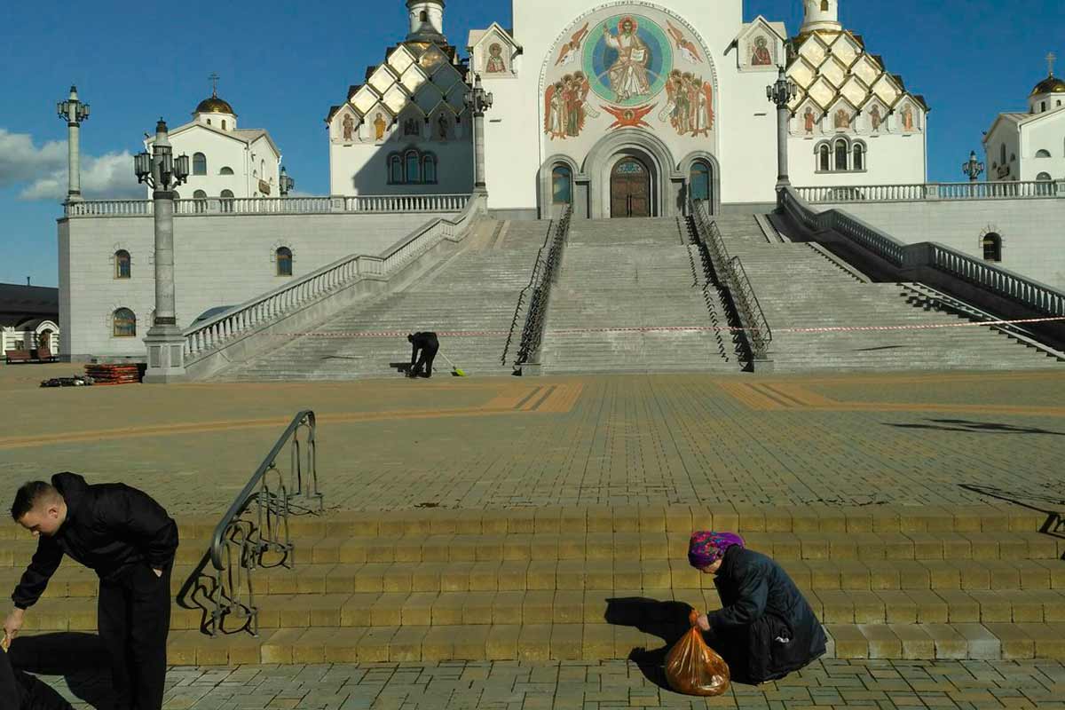 Благотворительная акция БРСМ «Восстановление святынь Беларуси»