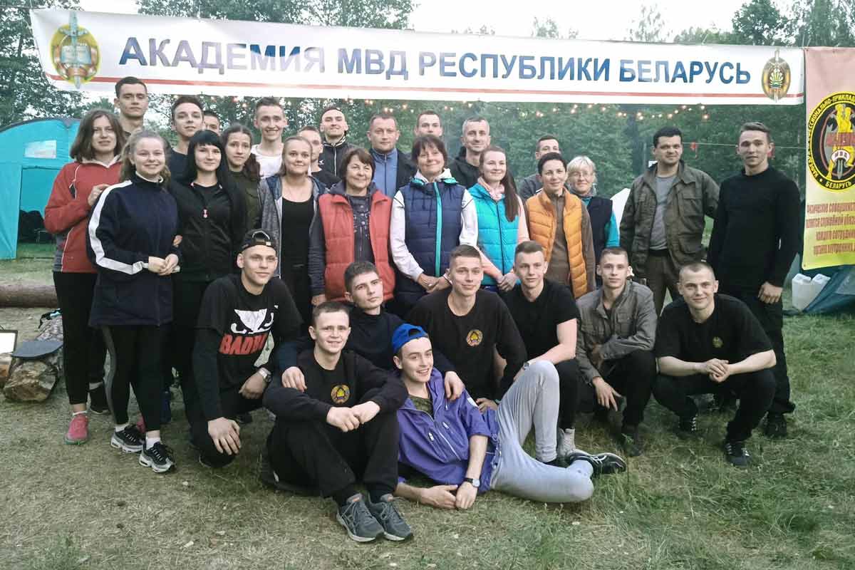 Команда Академии МВД победила в конкурсной программе туристического слета