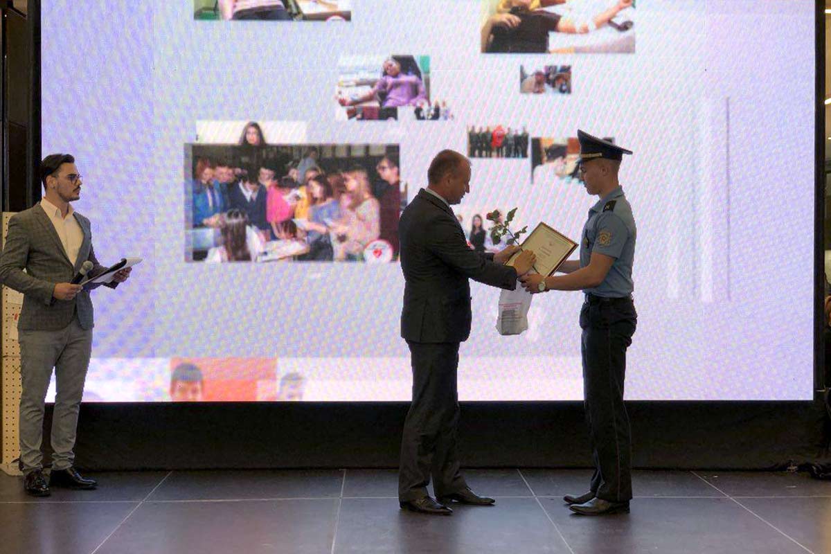 Курсанты стали лауреатами в номинации «Лидер года»