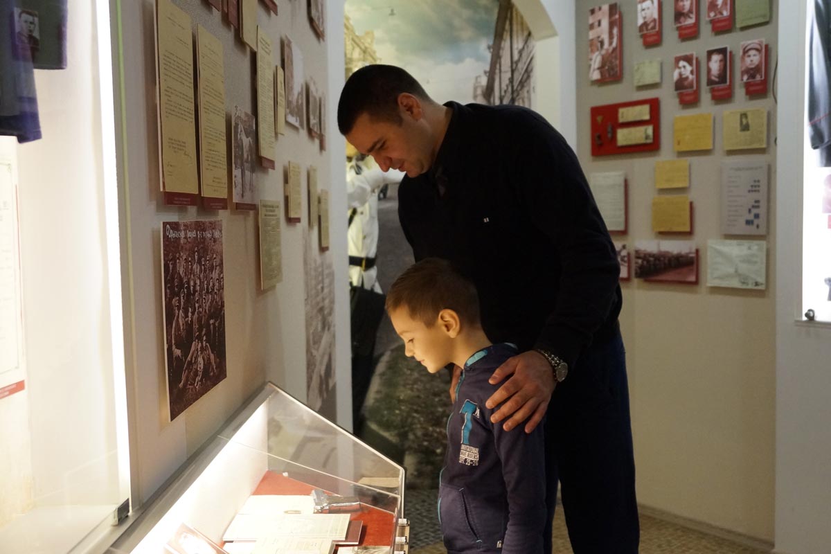 Дети сотрудников академии посетили ведомственный музей