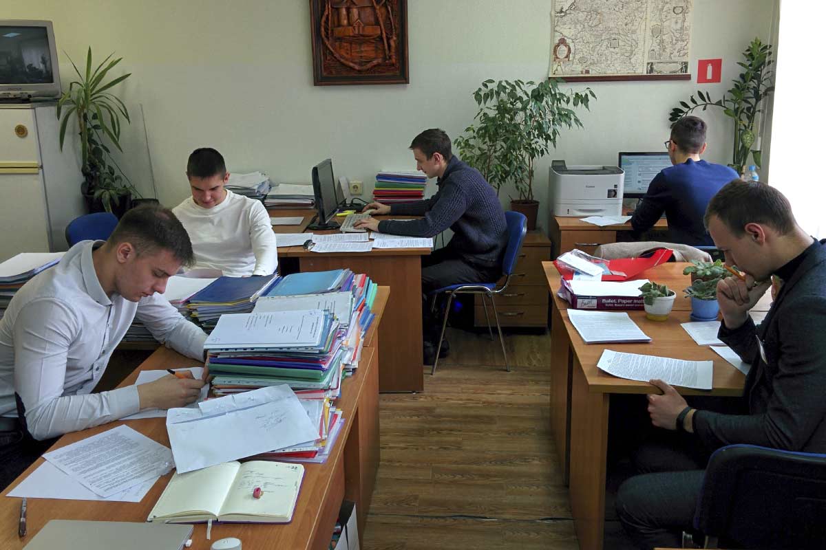Курсанты Академии МВД - участники Белорусской студенческой юридической олимпиады