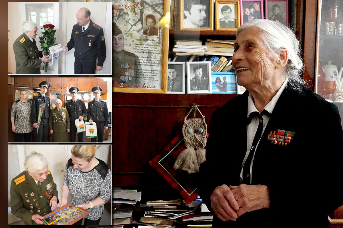 Поздравление ветерана Великой Отечественной войны Тамары Алексеевны Завгородней