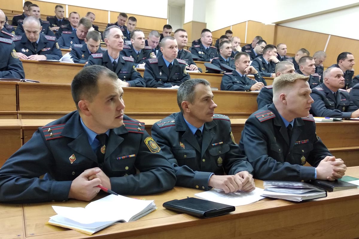 Учебно-методический сбор офицеров курсов Академии МВД