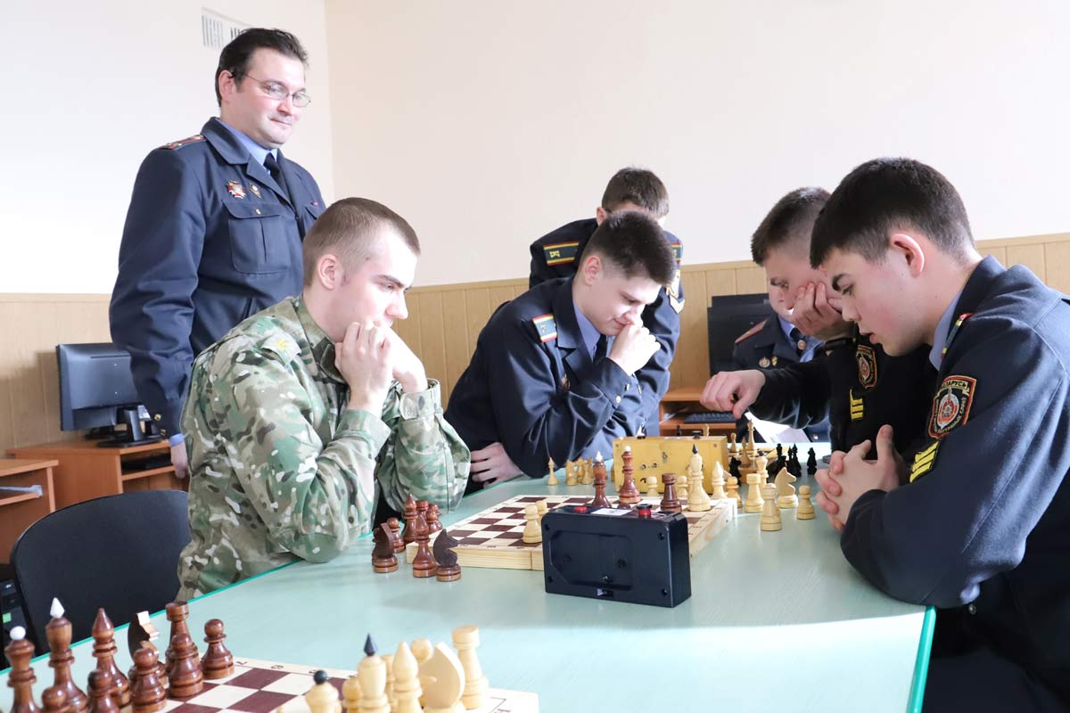 Чемпионат по шахматам среди курсантов Академии МВД