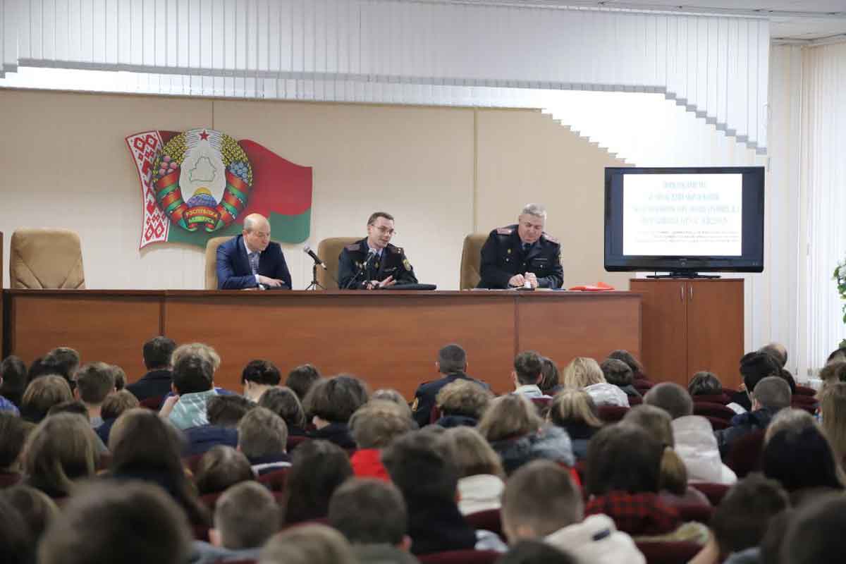 В Первомайском РУВД города Минска прошел день открытых дверей с участием Академии МВД