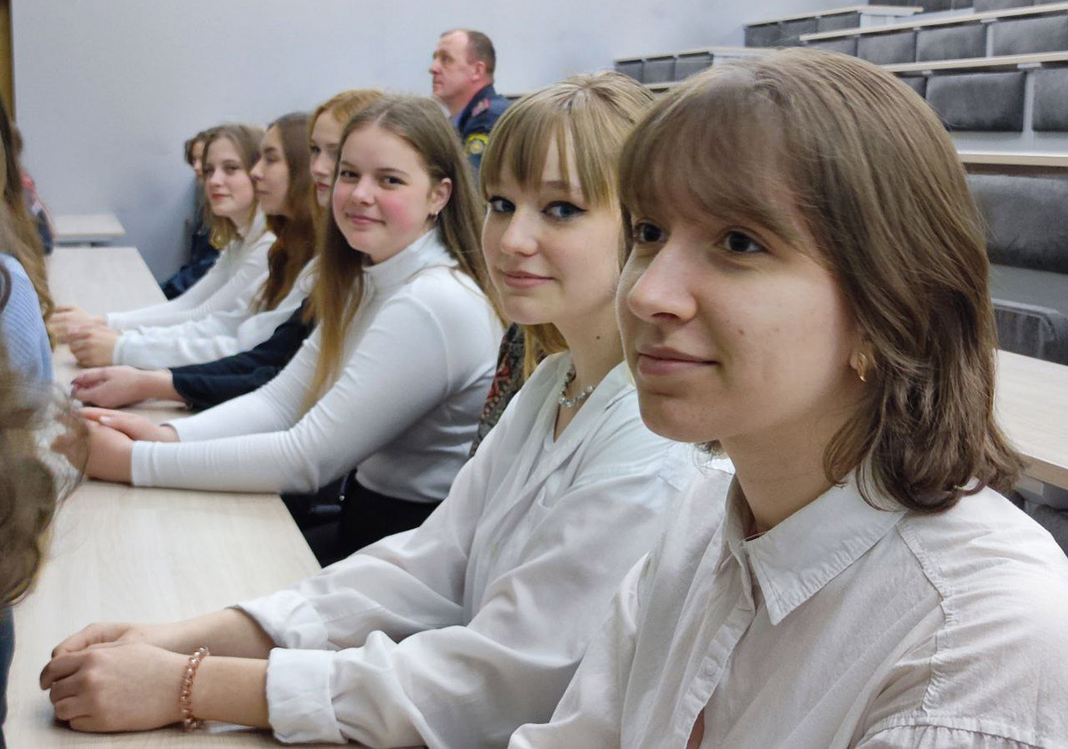 Академию МВД посетили школьники Брестчины
