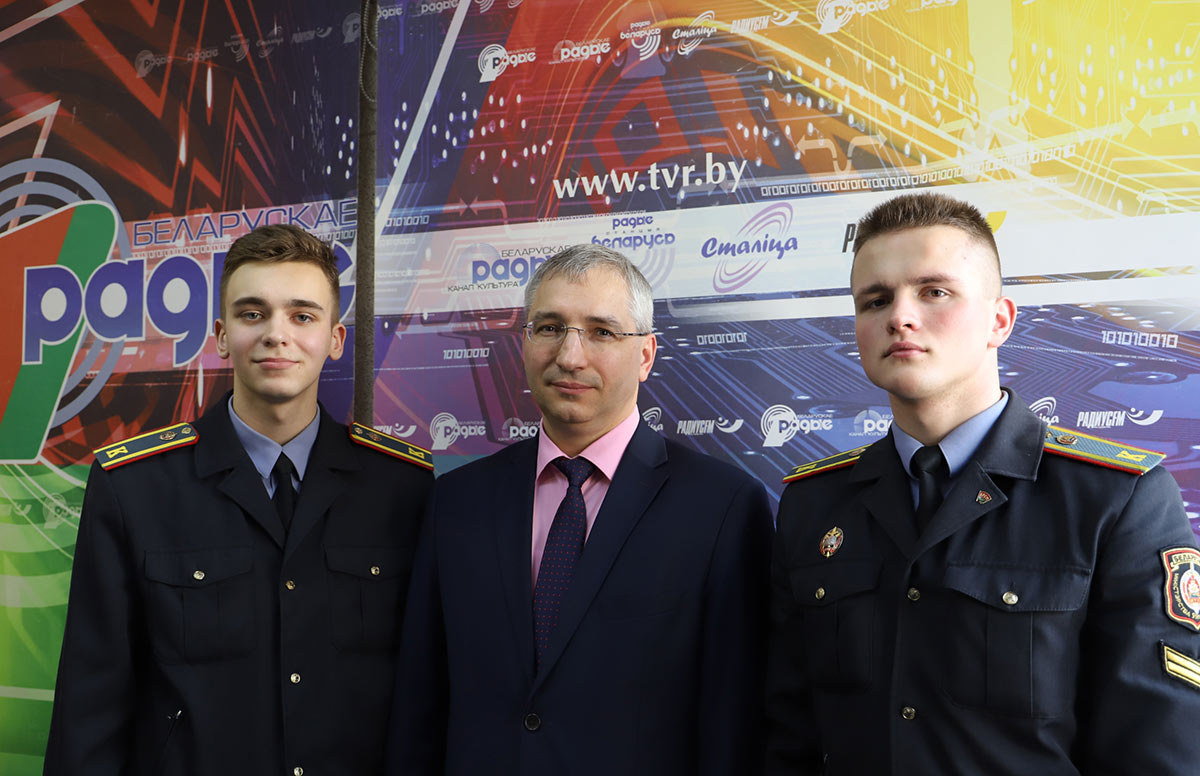 Радиоэфир, посвященный Дню образования белорусской милиции