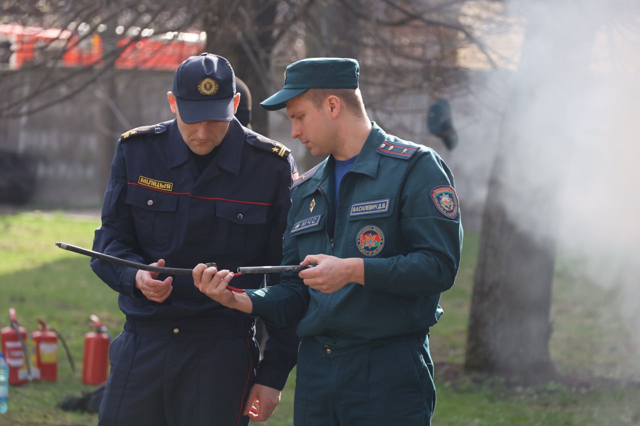 В Академии МВД прошли занятия личного состава с представителями Университета гражданской защиты Министерства по чрезвычайным ситуациям