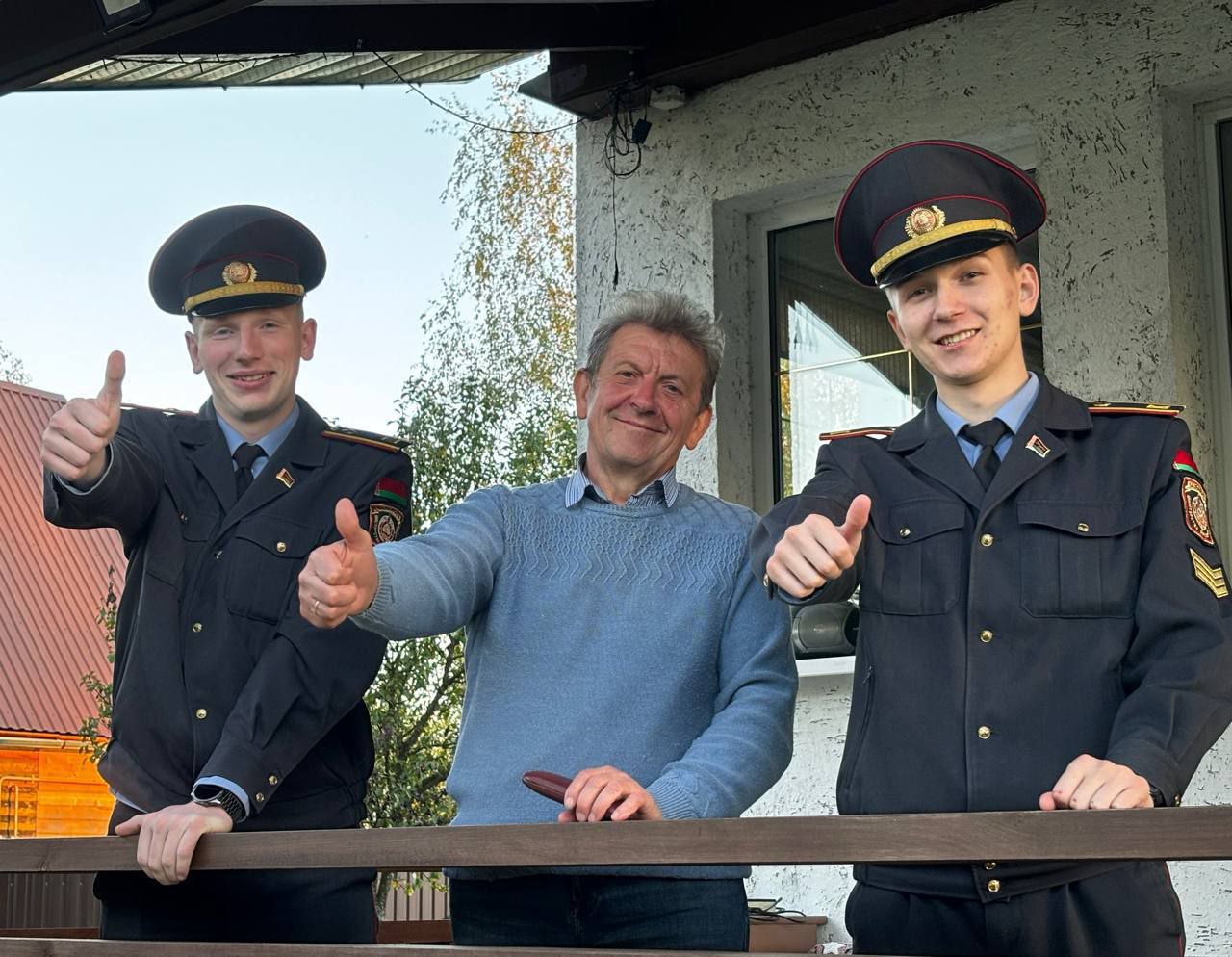 Не забыт своим коллективом!
