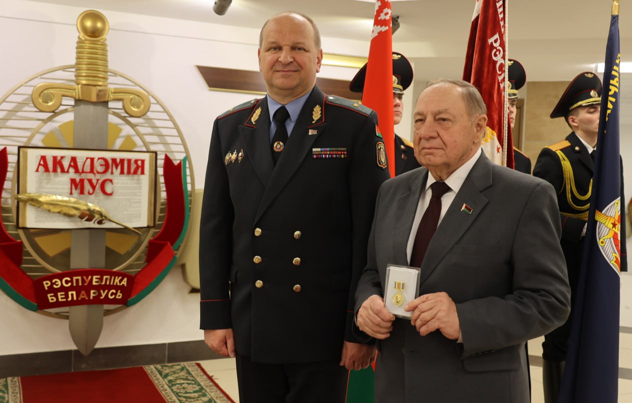 В Академии МВД чествовали очевидцев самых трагических событий 20-го века - катастрофы на Чернобыльской атомной электростанции